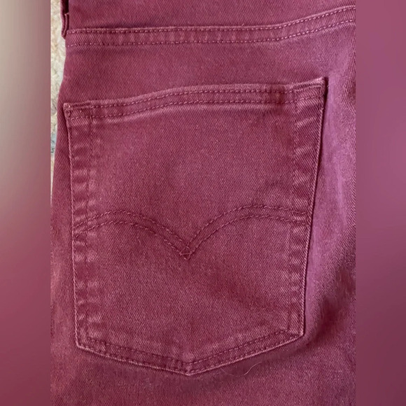 Vintage Levis 501 Jeans 32 x 32 Dark Wash Straight Red Orange Tab‎ Denim HTF! - Picture 5 of 8